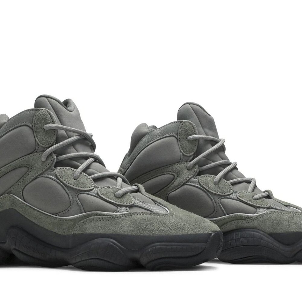 [NEW] Men's‎ adidas Yeezy 500 High Shoes 'Mist' GY0393 - Picture 2 of 4